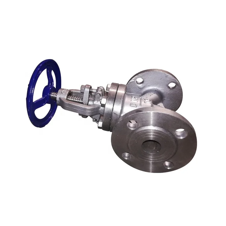 PN16 DN25 150LB 1inch CF8 stainless steel handwheel flange type hard seal globe valve