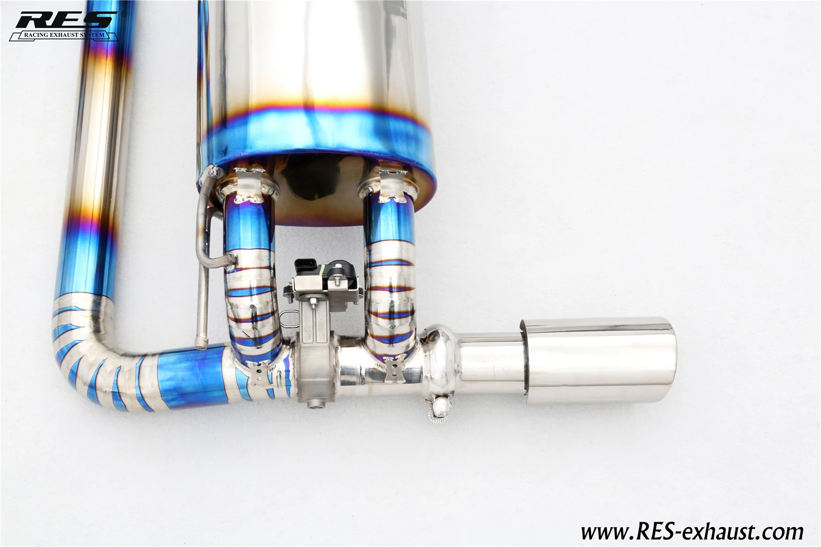 Ручная сварка от производителя, титановые выхлопные газовые газоны с клапанами для BMW 3 серии F34 GT 320/328/330 N20 B48 2,0 T