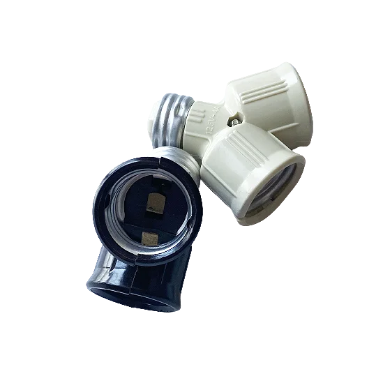 Двойной держатель для лампы E27 blackOne in two