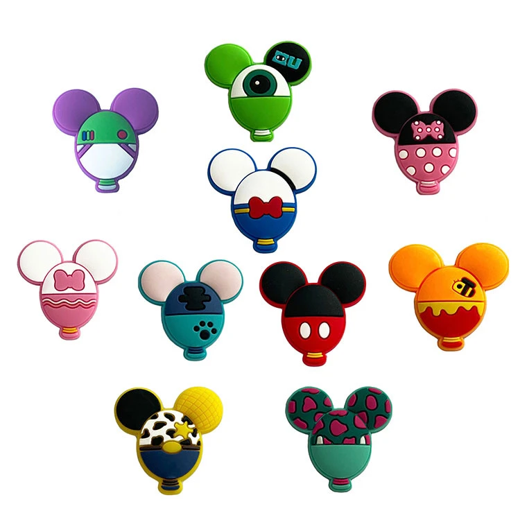 New Arrival Anime Cartoon Minnie Mouse Butterflies Croc Shoe Charms Crock Charms for Croc Shoe Decoration Wholesale