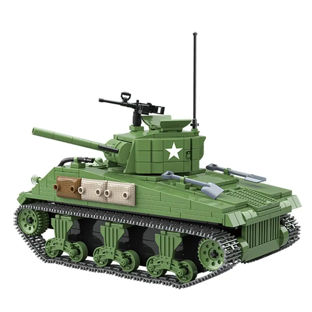Boys toys tank military building block toys kids educational toys 726Pcs military tank for sale