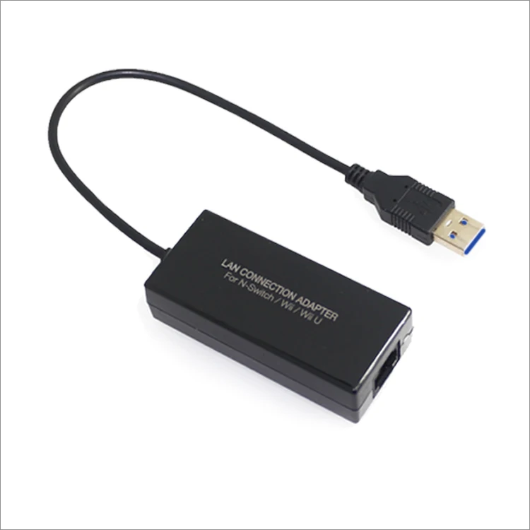 
LAN Connection Adapter 1000 Mpbs Wired Network Card for Nintendo Switch/Wii/U Consoles 