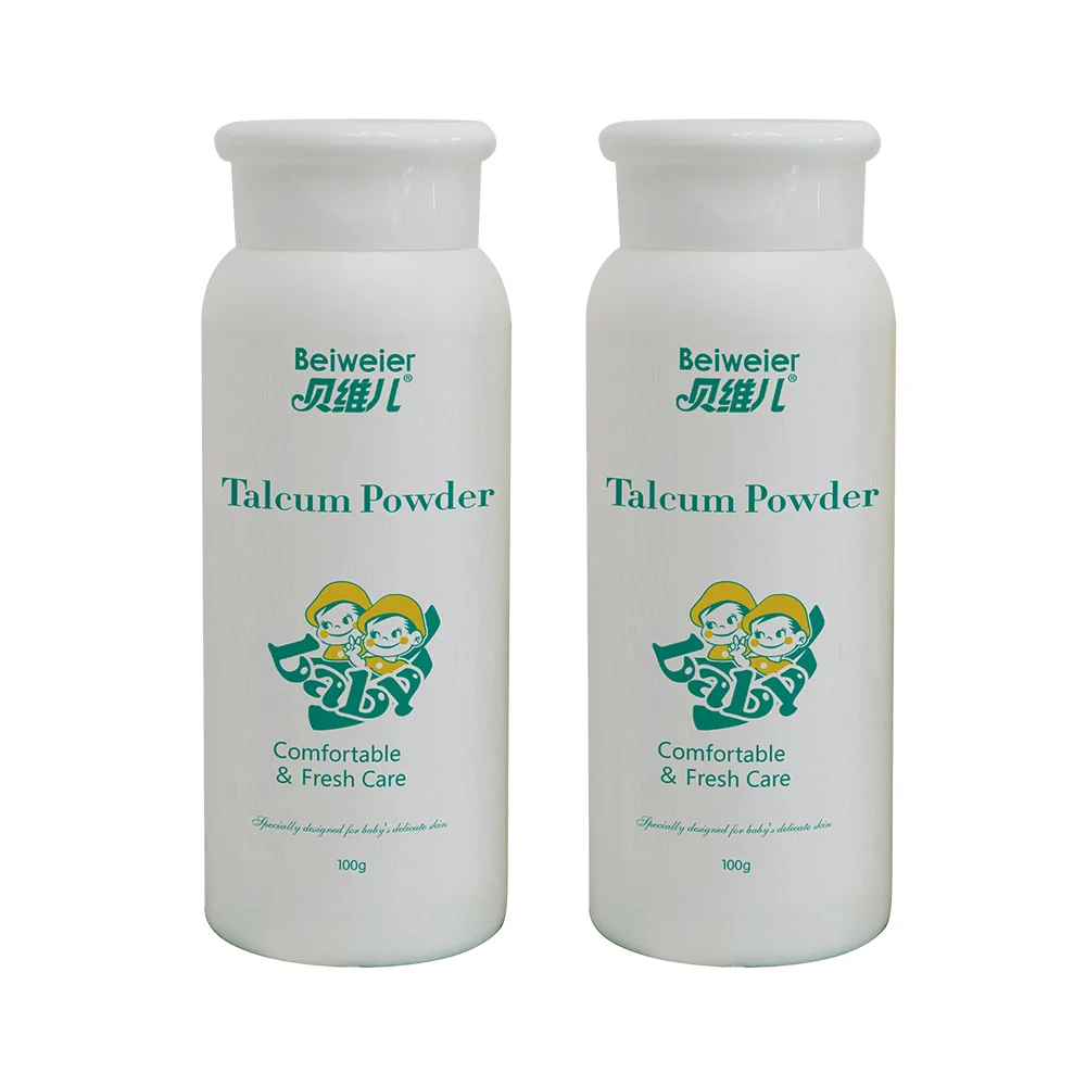 
Factory Wholesale Natural Plant Prevents Skin Irritation Silky Baby Powder 
