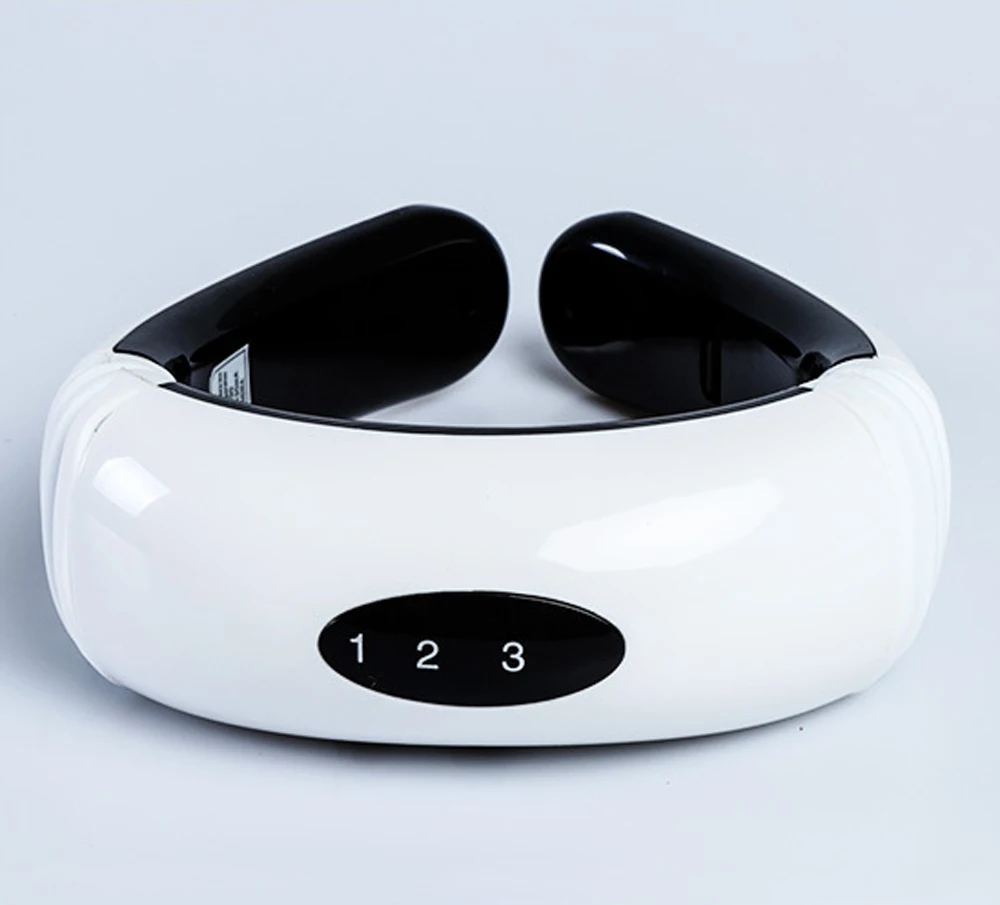 
3d 4d electric knock 3 layer adjustable neck massage pillow neck massager 