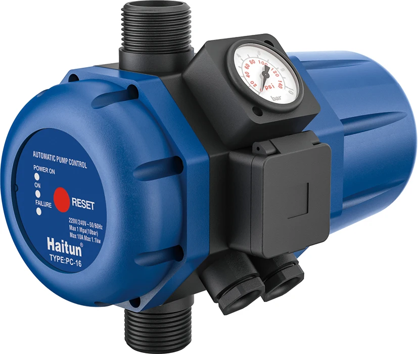 PC-16 контроль давления Haitun для водяного насоса автоматически