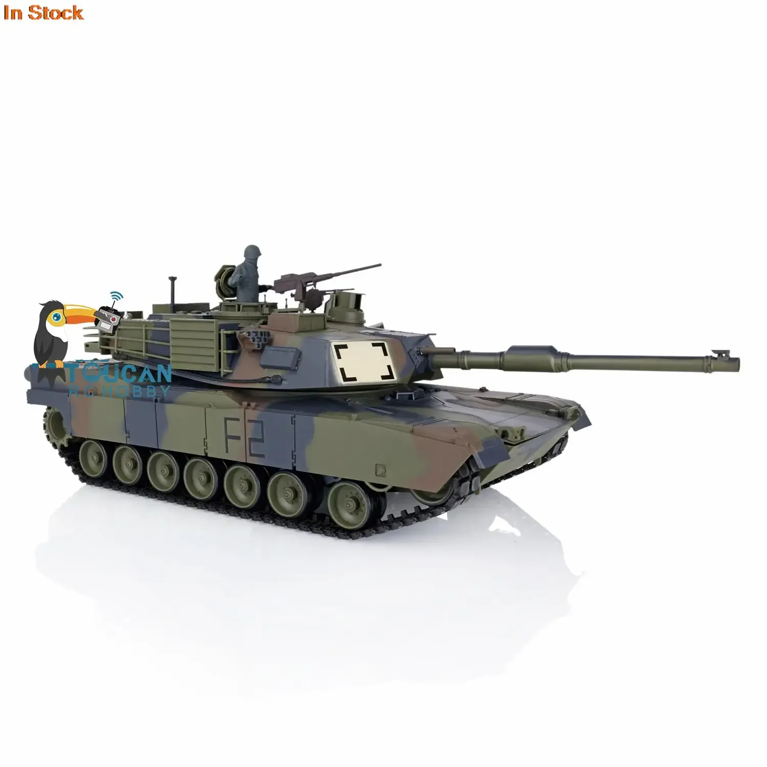 Heng Long 1/16 2 4 ГГц 7 0 пластик Ver M1A2 Abrams Радиоуправляемый бак 3918 модель TH17806-SMT4