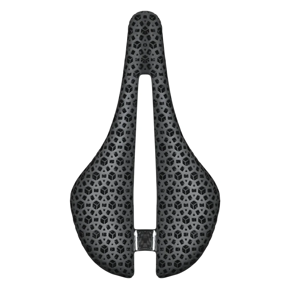 3D Printed Breathable Mountain Bicycle Cushion Seat, Shock Absorbing Bicycle Hollow Seat Saddle