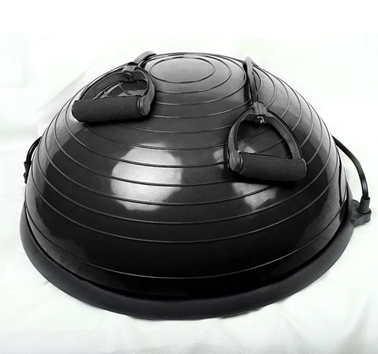 58cm Gym Half  Balance Pilates Yoga Bo Su Ball Trainer Strength Training Equipment Yoga Endurance
