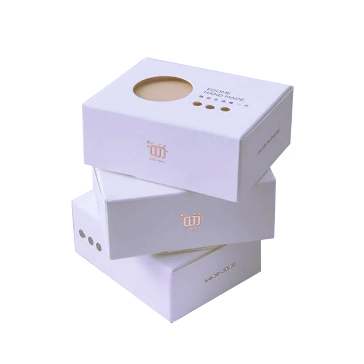 Square Luxury Paper handmade eco-friendly biodegradable soap packaging