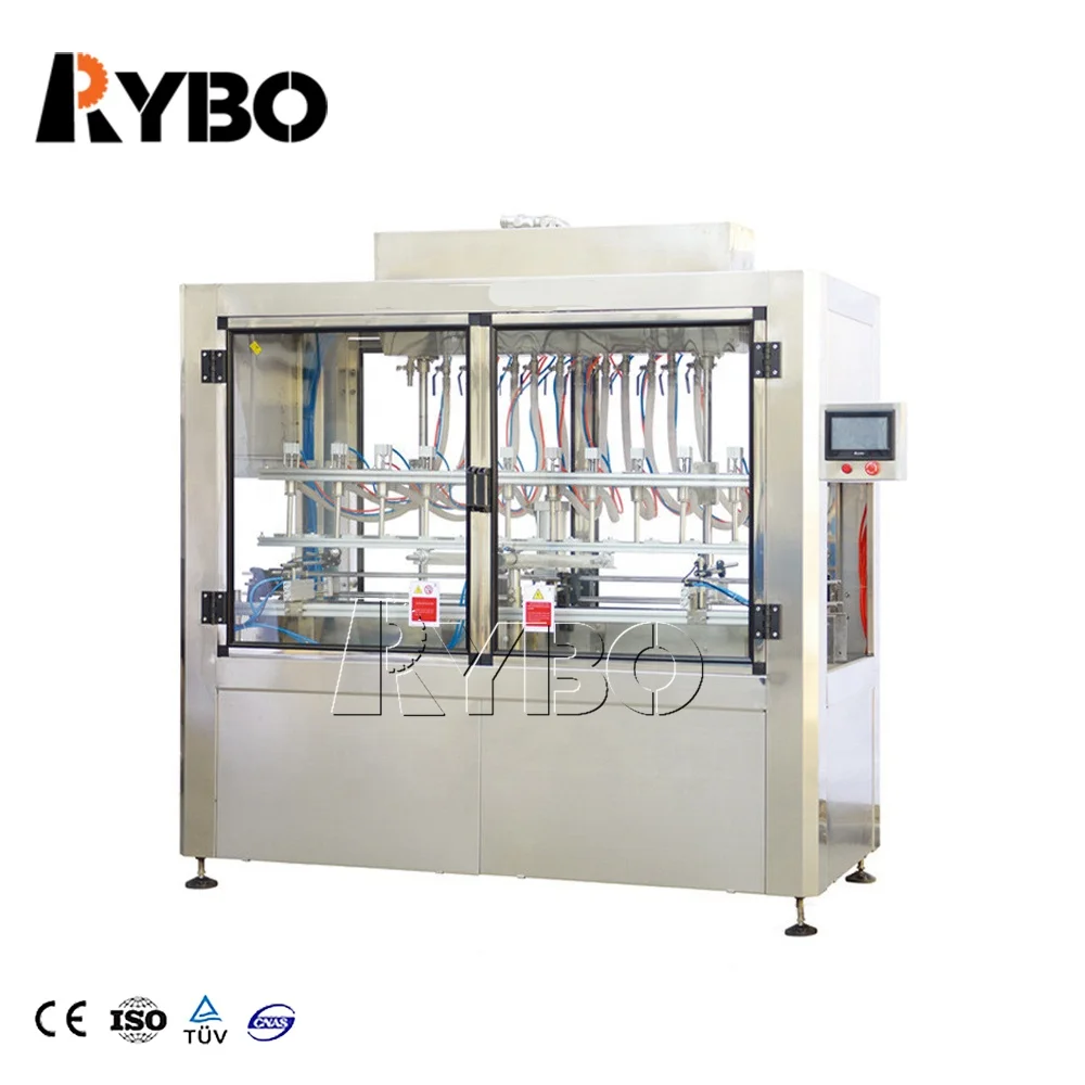 Automatic 4 head ethyl alcohol wine bottle filling machine