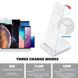 New Trend Oem 3 In 1 Wireless Charger With Qi Wireless Charger For Smart Watch