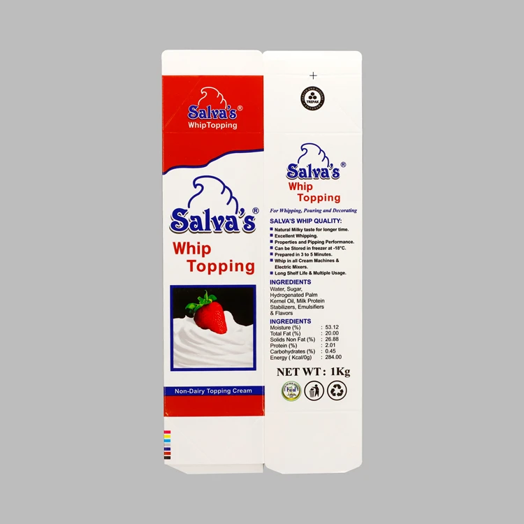 Juice /milk Gable Top Carton Milk Box Only Packing Paper Cheap For Milk