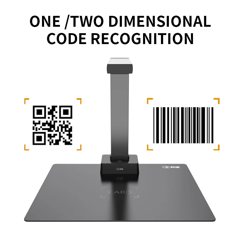 OCR Easy Editing 13MP A4 Portable Document Camera Scanner Book Scanner With Soft Base