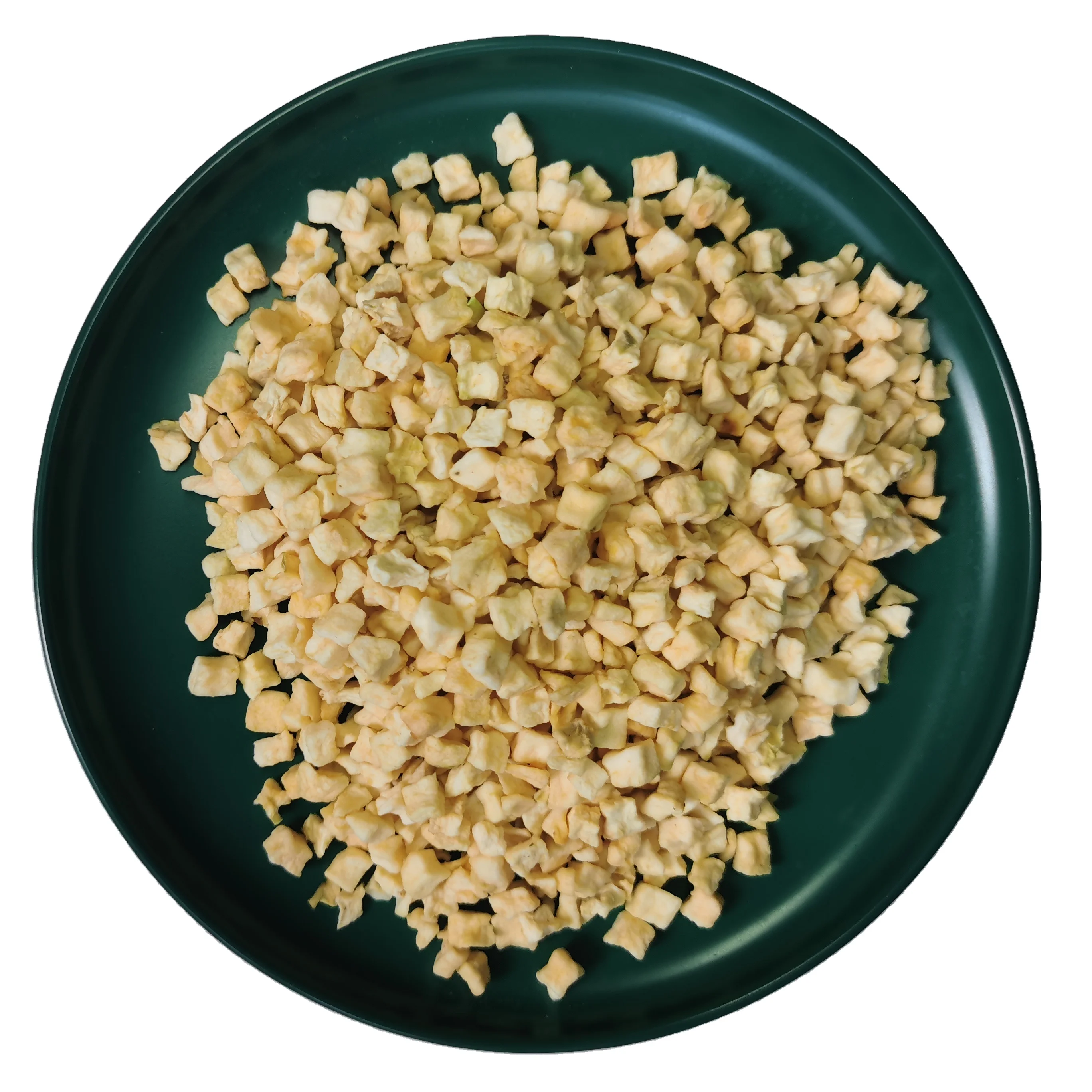 Оптовая продажа, 2021, новый урожай, дегидратированные сушеные кубики яблока AD