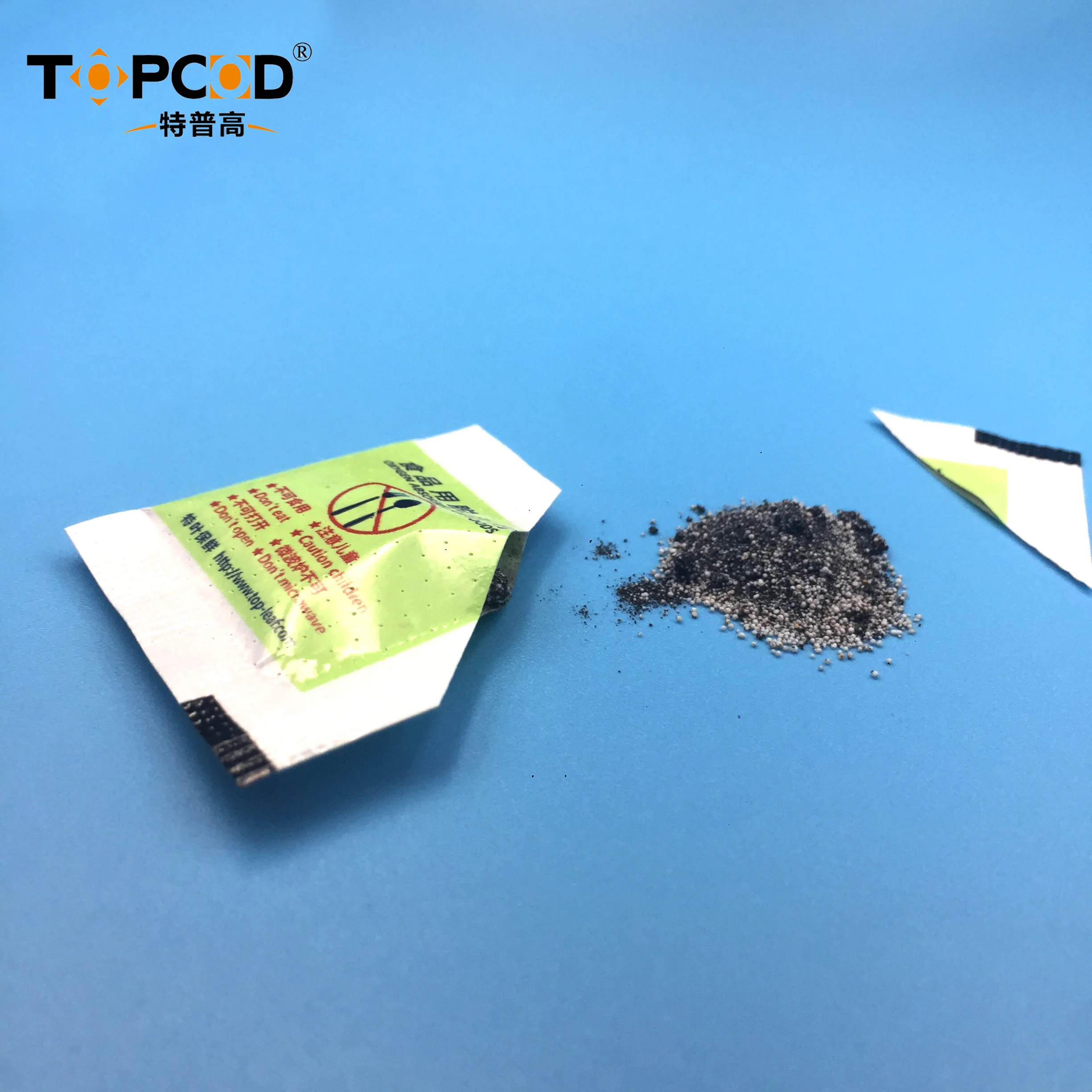 Good price 100cc oxygen absorber aluminum foil bag desiccant granule packing machine Food Deoxidizer with good quality