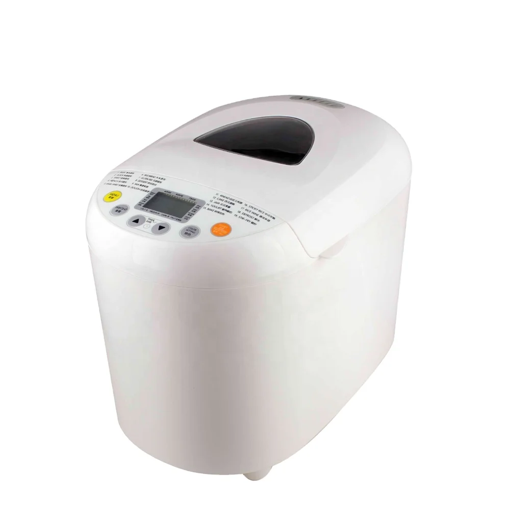 Multifunction High Efficient Intelligent Easy Cleaning Programmable Electric Bread Maker Machine With Smart Cooking Programs