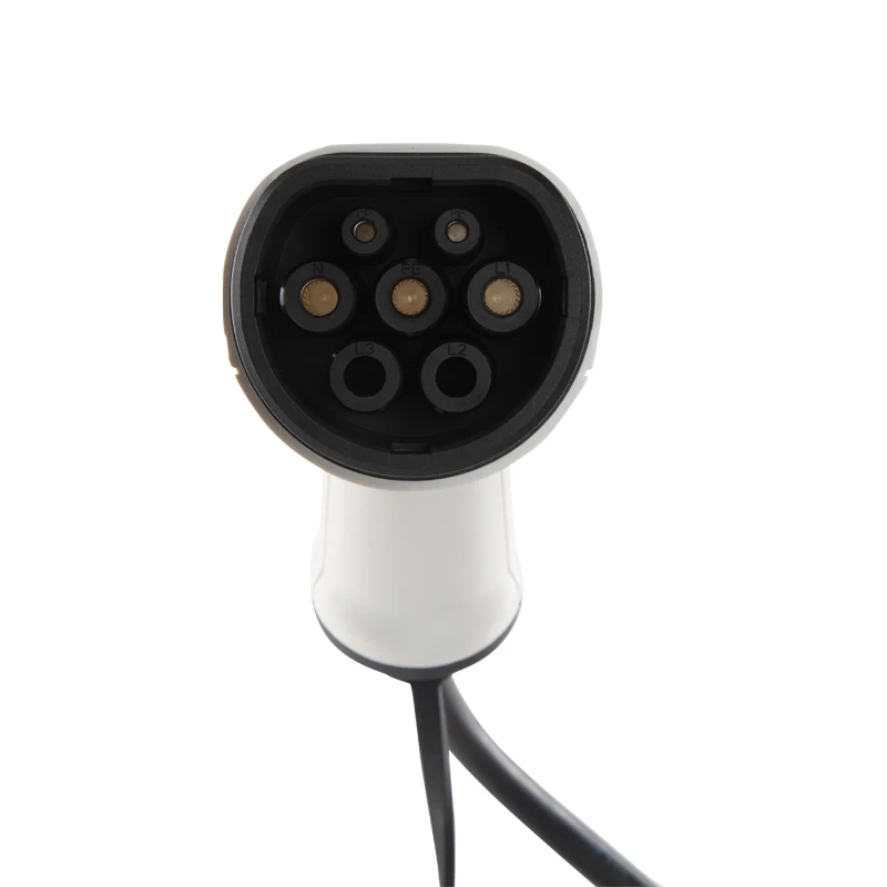 
32A 3Phase 480V 22KW IEC62196 Type 2 New Energy Car Charging Cable Workersbee Type 2 EV charging Cable 