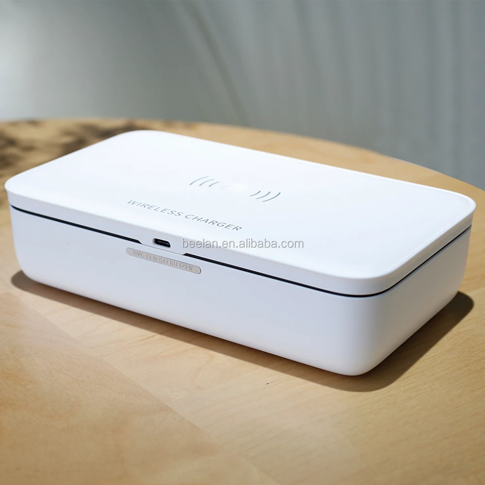 Низкая цена модный дизайн портативное беспроводное зарядное устройство для сотового телефона дезинфицирующее бактерицидное УФ-излучение