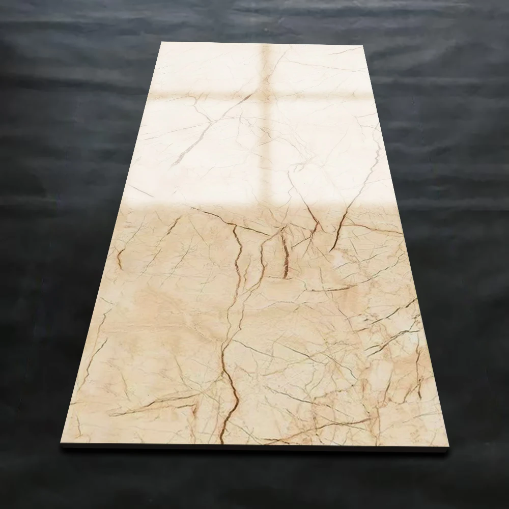 Cheap Wholesale 60x120 Porcelain Polished Glazed Porcelain Marble Modern Ceramic Wall Floor Tiles Full Body Matching Stair Tile