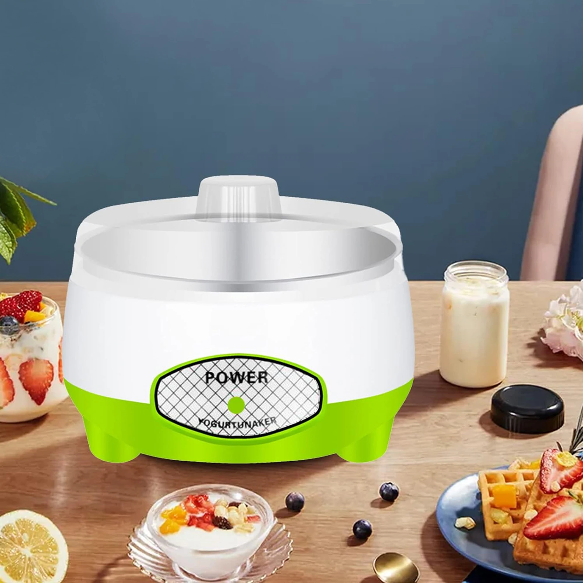 110v 1l Electric Automatic Yogurt Maker Machine Yoghurt Diy Tool Plastic Container Kitchen Appliance Yogurt Maker