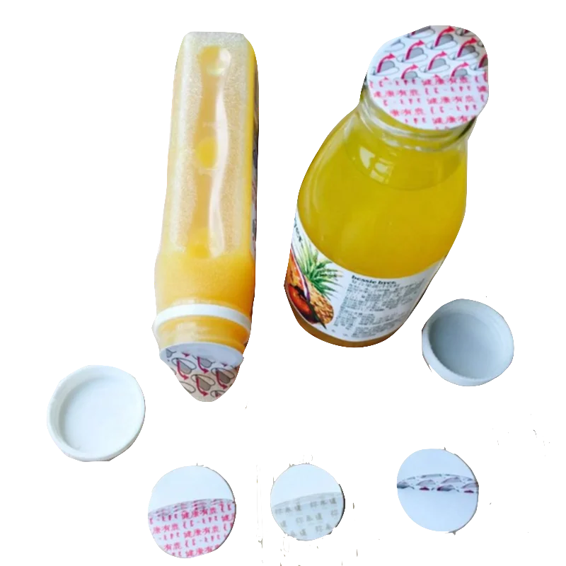 Aluminum foil induction cap sealing liner/wad/gasket/lid/cover for sport nutrition plastic and glass container/bottle/jar