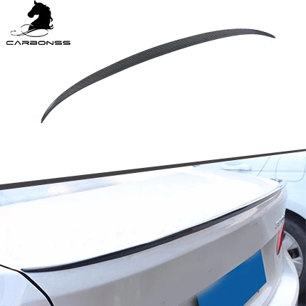 M3 Type Trunk Ducktail Lip Wing Spoiler Carbon Fiber Rear Car Spoiler For BMW F30 2013 2018