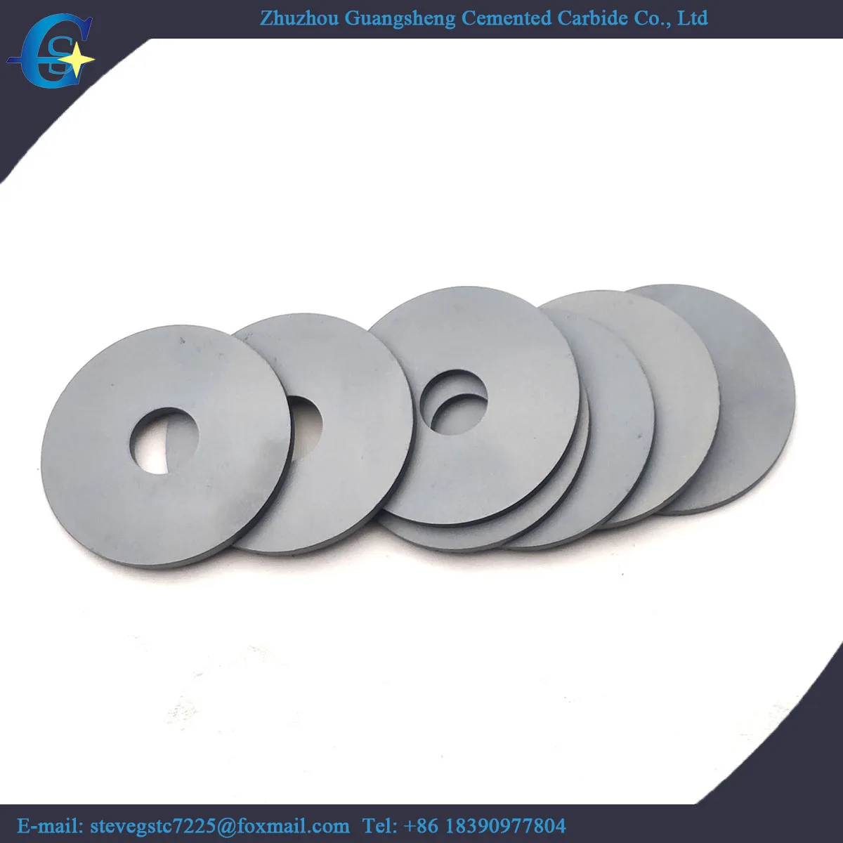 Tungsten Cemented Carbide Saw Blade Blanks Carbide Blanks Circular Saw Blanks