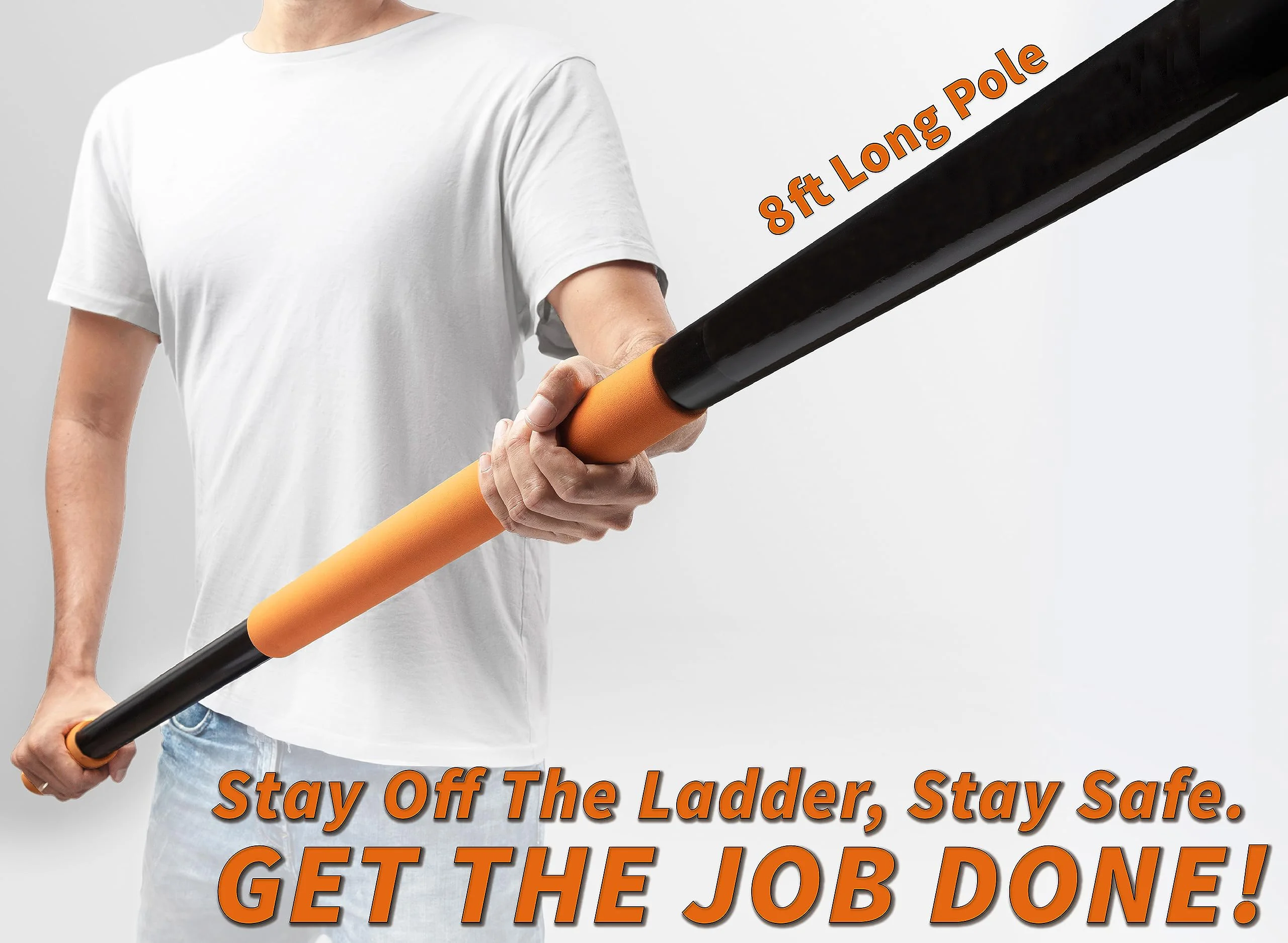 Hot Selling Long Telescopic Extension Pole Multi-Purpose Extendable Pole Telescoping Pole for Cleaning