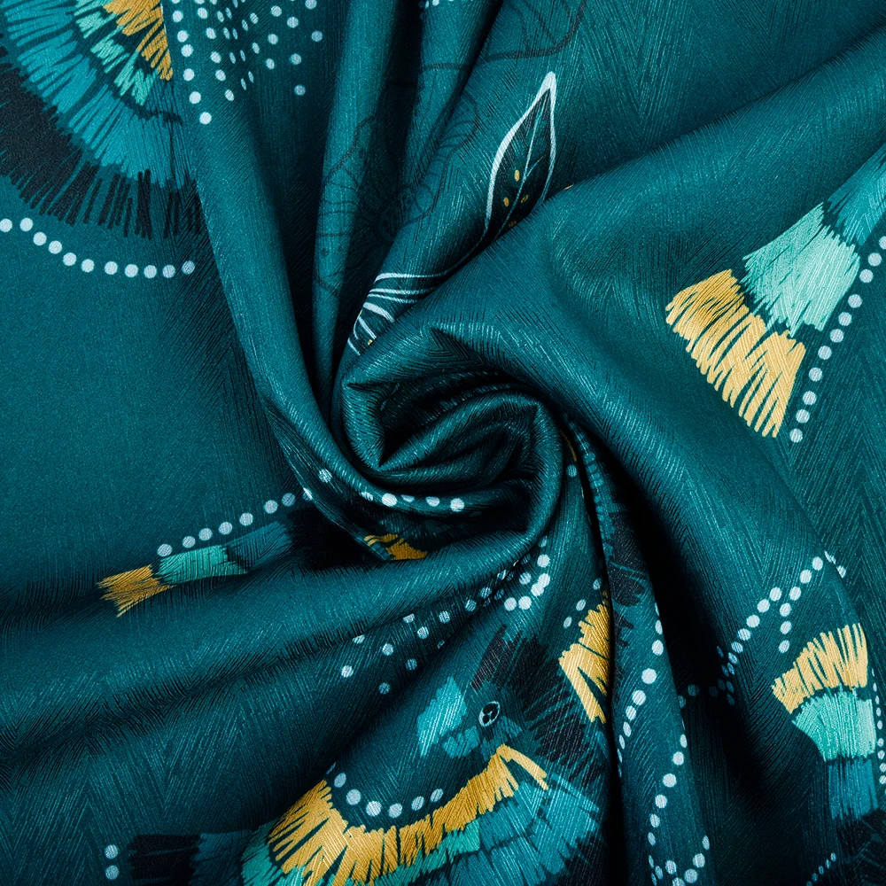 Creative animal pattern design soft 100% polyester print fabrics for clothing