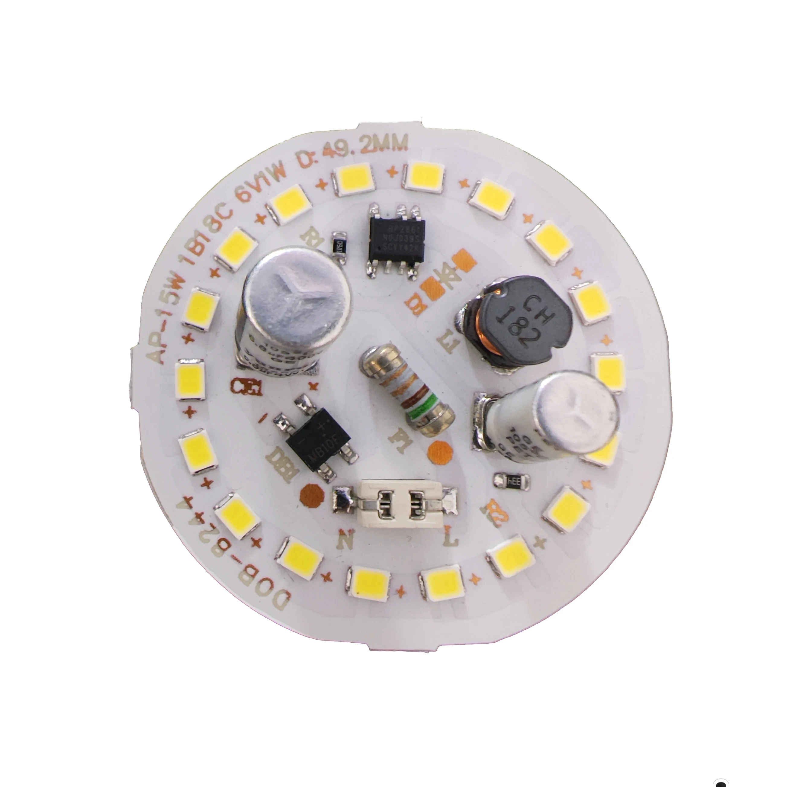 Оптовая цена светодиод smd хорошего качества 5 Вт 7 9 12 15 18 dob светодиодный световой чип
