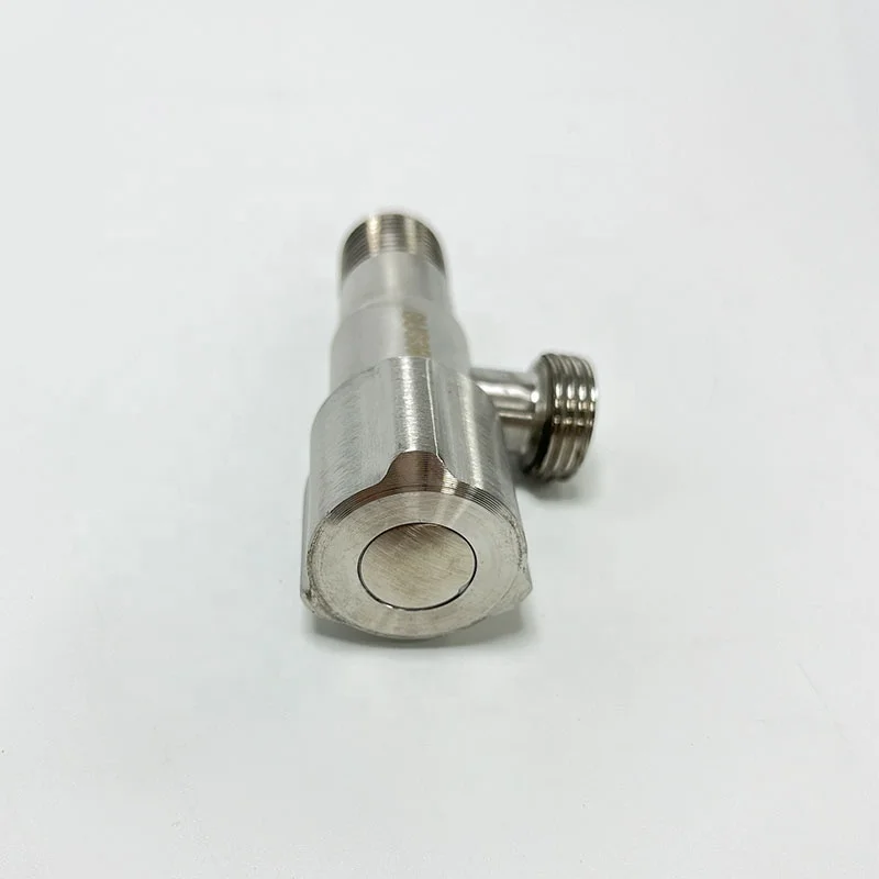 Лидер продаж, оптом, картридж с угловым клапаном из нержавеющей стали 304, треугольный клапан для умывальника, угловой клапан для туалета