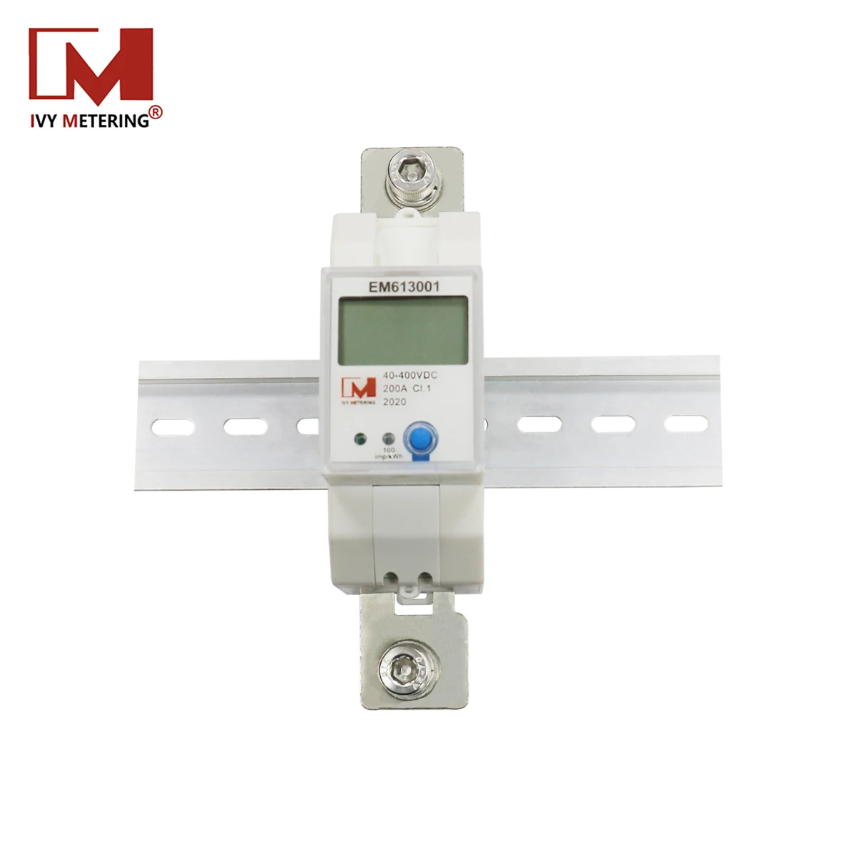 Single Phase Din Rail RS485 Smart Shunt PV String DC Energy Meter for On Grid Solar Inverter
