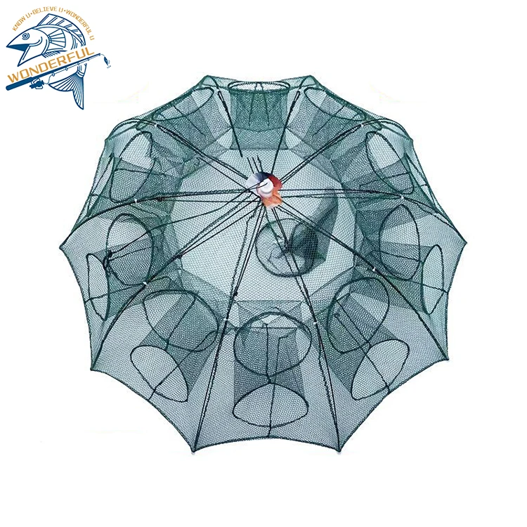 Ручная портативная Прочная Складная автоматическая телескопическая Рыболовная Ловушка