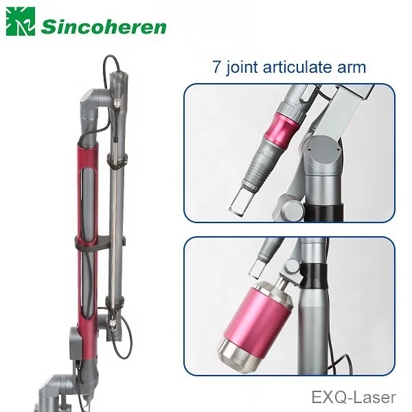 Q switch ndyag laser tattoo removal beauty machine nd yag laser picosecond medical CE TGA 1064nm