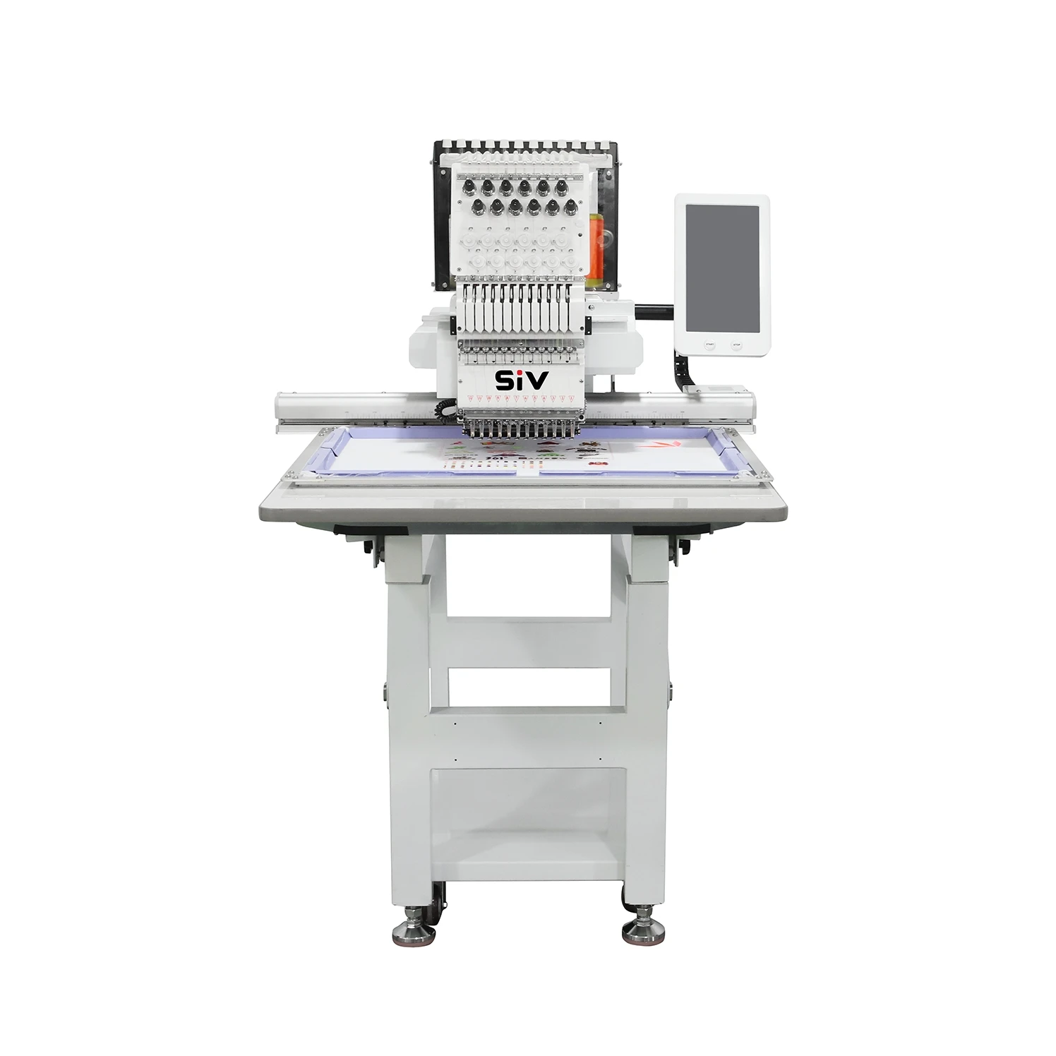 Компьютеризированная плоская вышивальная машина 1 головка компьютеризированная оптом швейная Плоский МОТОР автоматическая 180