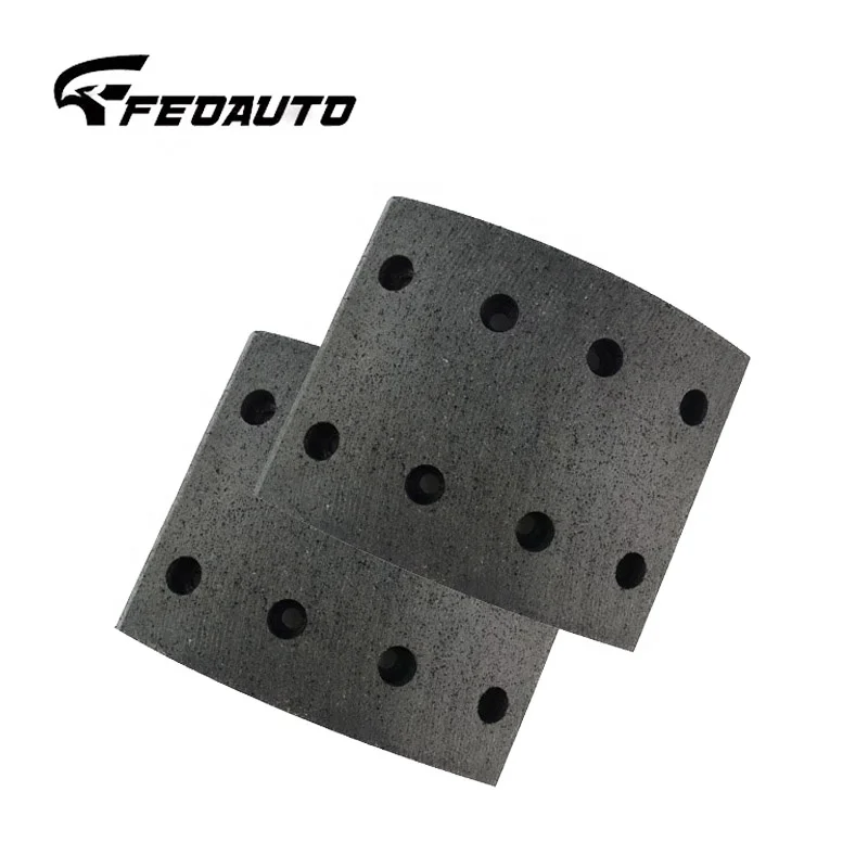 19934 oem 500812335 factory price truck 90000 long life brake pad lining 19934 from feoauto