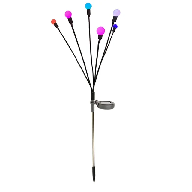 Solar outdoor large landscape lighting project motor inside control moving LED firefly lamp