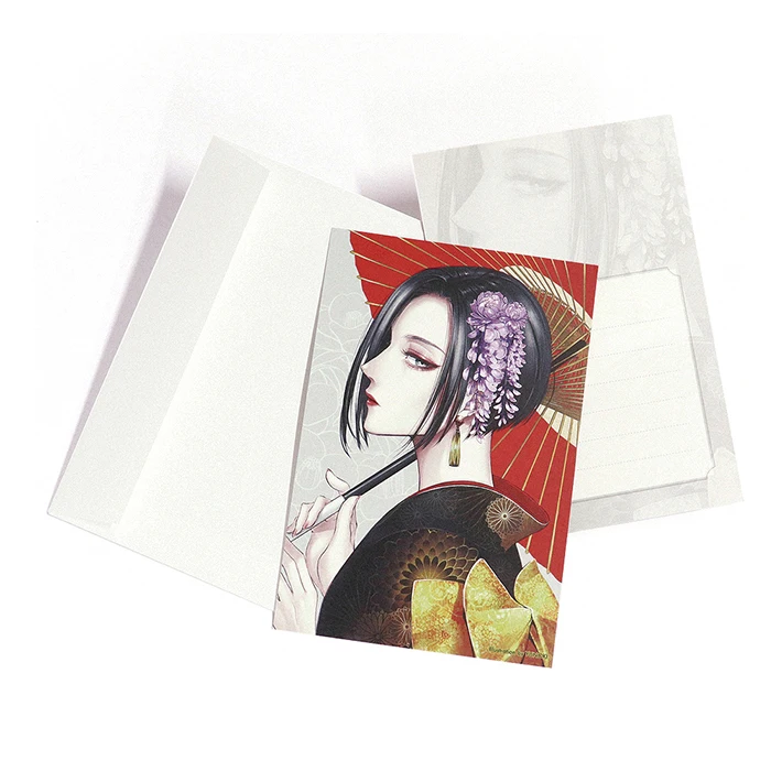 Illustrated stationery sticker personalizada low moq washi tape