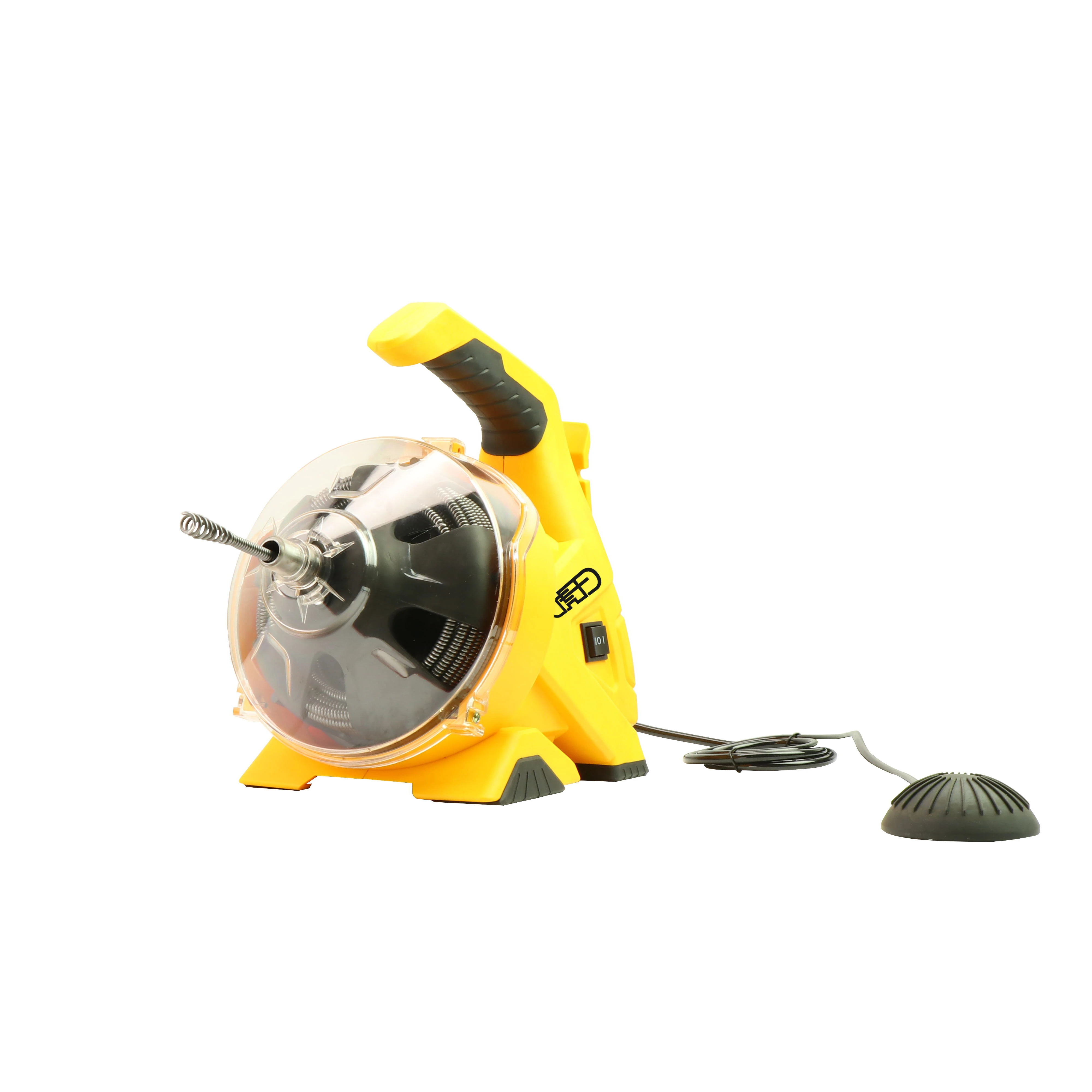 China Supplier Wholesale AT50LI Portable Auger Drain Cleaning Machine With Li-Battery For 9 Meters