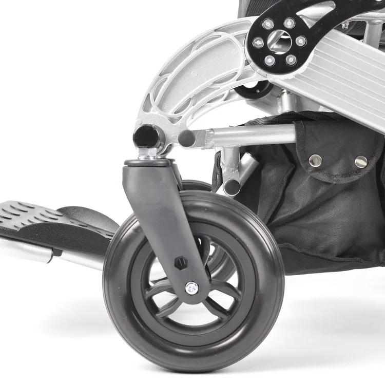 2022 Nomico Elektriline Ratastool Motor Drive Aluminium Body Electric Wheelchair