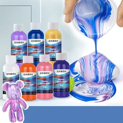 Acrylic Pouring Paint Set 26 Colors 60ml/Bottle Assorted Colors No Mixing Needed for acrylic paint pouring on Paper, Wood,Glass