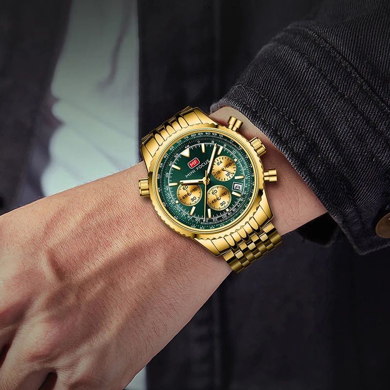 watches men wrist luxury brand Mini Focus 0463 3ATM water resistant wristwatch men quartz watch