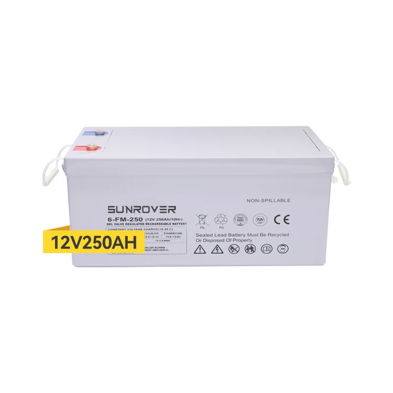 Wholesale price deep cycle lead acid 12v 150Ah 200Ah 250Ah sealed gel battery for African market