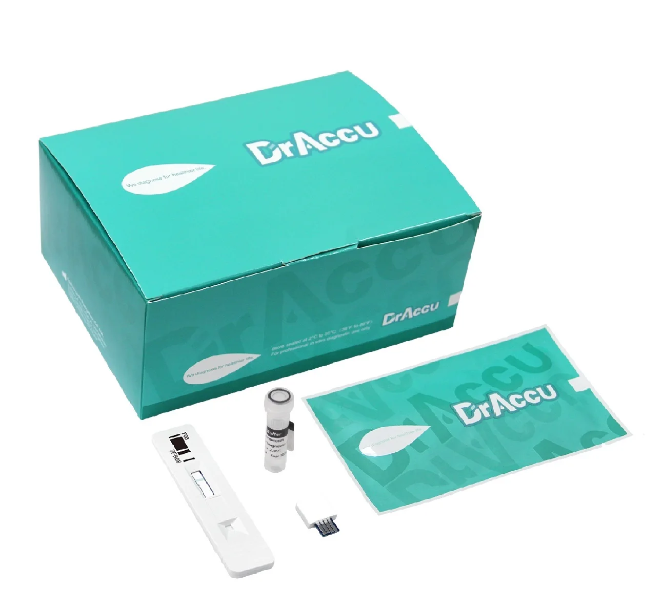 Медицинские диагностические Фекальные оккультиматические комплекты для быстрого тестирования крови (Fob), кассета для быстрого тестирования