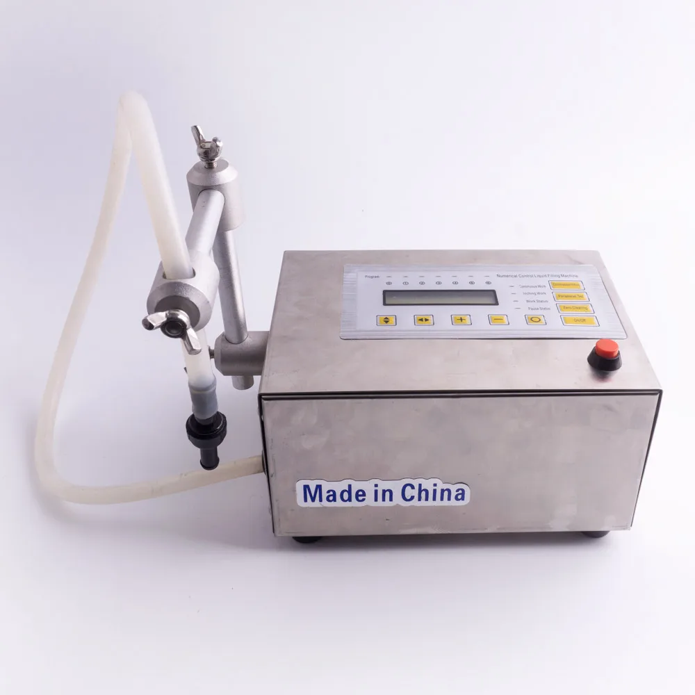 GFK-160N numerical control digital  control pump liquid filling machine semi automatic price