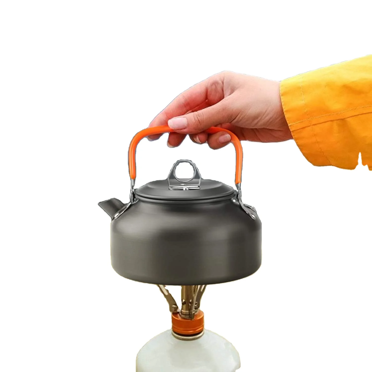 Индивидуальные наборы посуды для пеших прогулок антипригарная алюминиевая чугунная посуда кемпинга