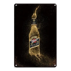 Bar Beer Vintage Metal Tin Signs, 20cm X 30cm, Bar Drinks Retro signs for Bar/Cafe/Home Kitchen/Restaurant/Garage/Man Cave.