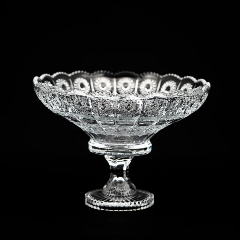 17PK 13 inch glass fruit bowl
