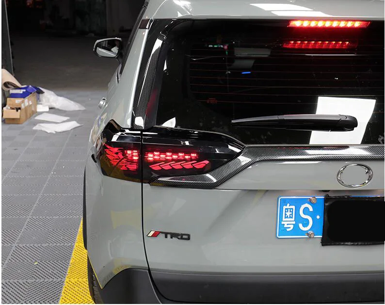 AKD Car Styling Tail Lamp for Toyota RAV4 Tail Lights 2019-2022 New Rav4 LED Tail Light Dynamic Signal Auto Accessories