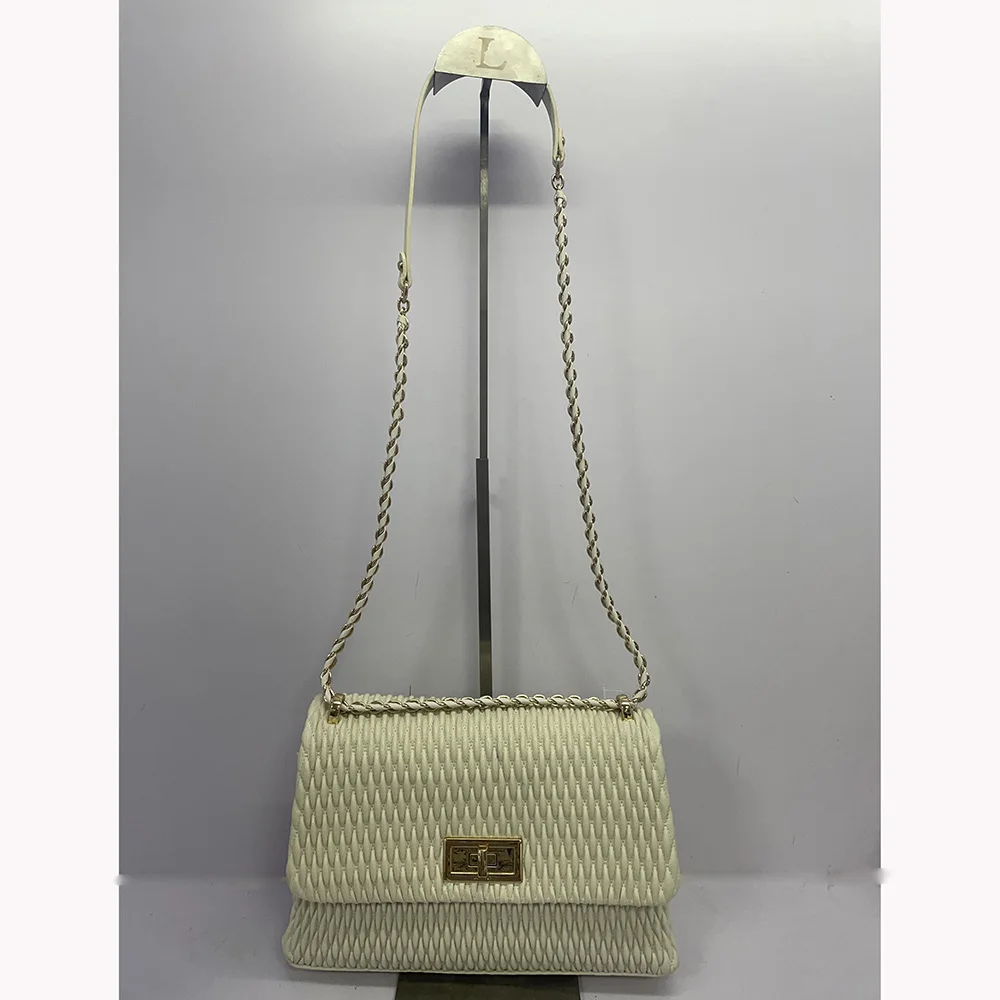 Пользовательские Офисные Сумки для женщин из искусственной кожи с вышивкой на цепочке ручками роскошные женские 2024 нового дизайна